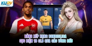 Bảng xếp hạng Bundesliga – cục diện 18 CLB qua các vòng đấu